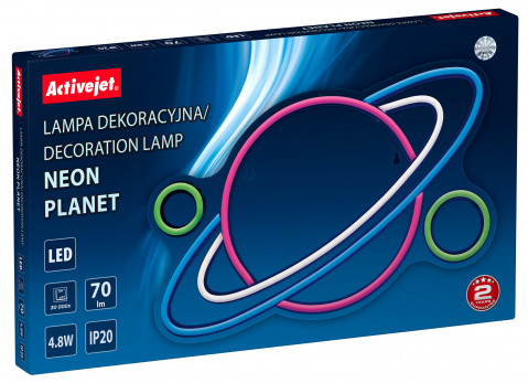 Neon LED Activejet AJE-NEON PLANET - Galeria zdjęcie 3