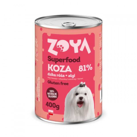 ZOYA Superfood Koza - mokra karma dla psa - 400g - Galeria zdjęcie 1
