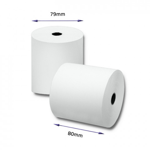 QOLTEC ROLKA TERMICZNA 80X80 | 55G/M2 | 10SZT. | - Galeria zdjęcie 4