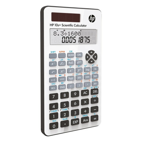 HP Kalkulator naukowy biurowy HP 10SPLUS/INT BX, 240 funkcji, 147x77x24mm, biały - Galeria zdjęcie 2