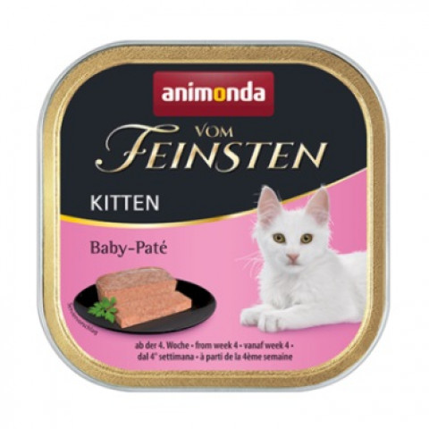ANIMONDA Vom Feinsten Kitten Baby Pate - mokra karma dla kociąt - 100g - Galeria zdjęcie 1