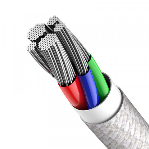 BASEUS KABEL USB-C DO LIGHTNING 20W, 5A, 1M(BIAŁY) - Galeria zdjęcie 6