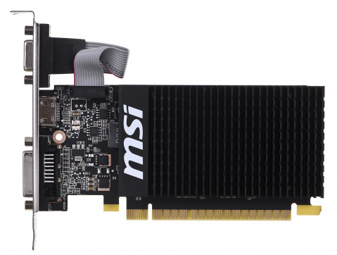 Karta graficzna MSI GeForce® GT 710, 2GB DDR3 (64 Bit), HDMI, DVI, D-Sub - Galeria zdjęcie 2