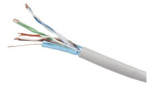 Gembird ftp kabel drut kat 5e awg24 100% miedź 305m fpc-5004e-so - Galeria zdjęcie 1