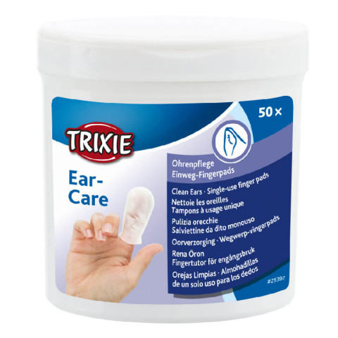 TRIXIE Ear-Care - Chusteczki do uszu - 50 sztuk - Galeria zdjęcie 1