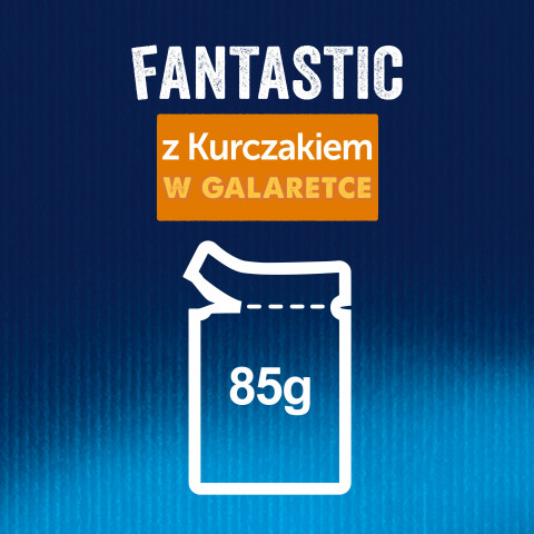 PURINA Felix Fantastic: kurczak - mokra karma dla kota - 85 g - Galeria zdjęcie 9