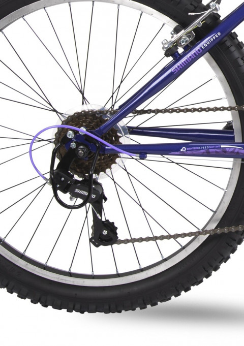 Rowerek dziecięcy Huffy EXTENT 24" fiolet 64359W - Galeria zdjęcie 6