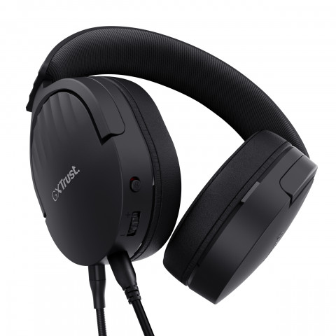 Słuchawki TRUST GXT489 FAYZO HEADSET BLK (24898) - Galeria zdjęcie 4