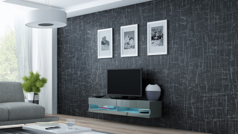 Zestaw meblowy VIGO NEW 13 szary/szary połysk - Galeria zdjęcie 2