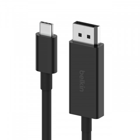 Kabel Belkin Connect USB-C to DisplayPort 1.4 Cable 2m Black - Galeria zdjęcie 3