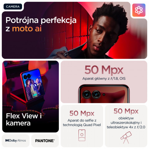 Motorola Razr 60 Ultra 5G 16/512GB Rio Red - Galeria zdjęcie 33