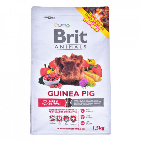 BRIT Animals Guinea Pig Complete - sucha karma dla świnki morskiej- 1,5 kg - Galeria zdjęcie 2
