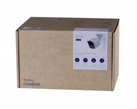 Synology Camera BC500, Bullet , 5 MP, 2.8 mm, H.264/H.265, MicroSD (up to 128 GB), White, IP67 - Galeria zdjęcie 4