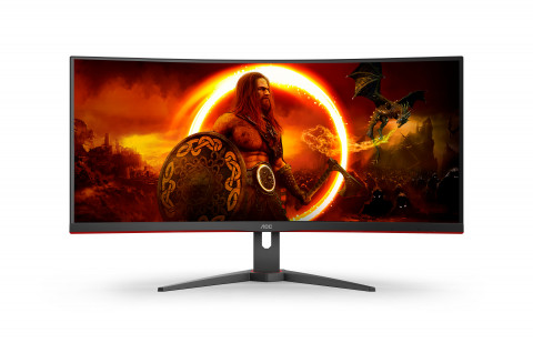 MONITOR AOC LED 34” CU34G2XE/BK - Galeria zdjęcie 2