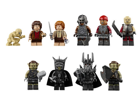 LEGO ICONS 10333 Władca pierścieni: Barad-dur - Galeria zdjęcie 13