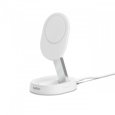 Ładowarka bezprzewodowa Belkin BoostCharge Pro Convertible Magnetic Wireless Charging Stand with Qi2 15W White - Galeria zdjęcie 3