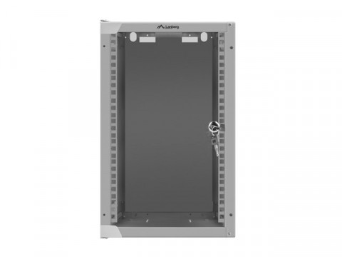 LANBERG SZAFA WISZĄCA 10" 9U (280X310, SZARA) - Galeria zdjęcie 6
