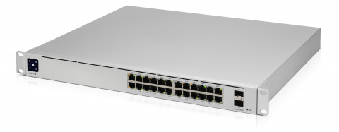 Switch Ubiquiti UniFi Pro 24 PoE 26p PoE ( PoE+: 16; PoE++: 8;) Managed Gigabit (USW-Pro-24-POE-EU) - Galeria zdjęcie 3