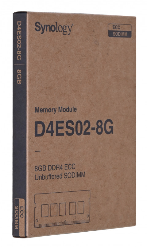 Synology 8GB DDR4 ECC Unbuffered SODIMM (DS1823xs+, DS923+, DS723+, RS822RP+, RS822+, DS3622xs+, DS2422+, DS1522+) D4ES02-8G - Galeria zdjęcie 6
