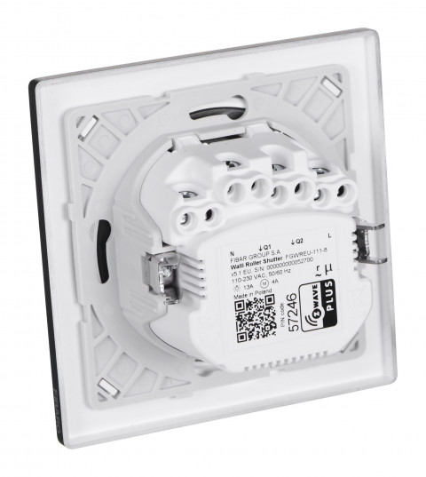 FIBARO sterownik rolet Walli Roller Shutter antracyt - Galeria zdjęcie 5