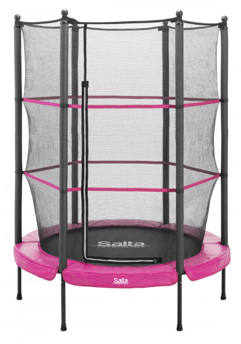 Salta Trampolina dziecięca -140cm różowa - Galeria zdjęcie 1