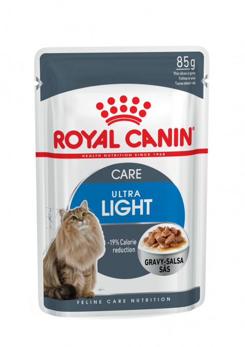 ROYAL CANIN Ultra Light in gravy - saszetka 12x85g - Galeria zdjęcie 1