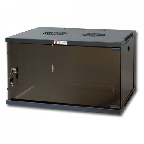 TECHLY SZAFKA WISZĄCA RACK 19 9U 540X450 MM ZMONTO - Galeria zdjęcie 1