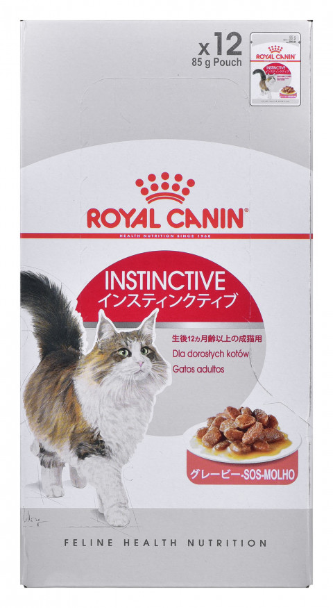 ROYAL CANIN FHN Instinctive w sosie - mokra karma dorosłych kotów - 12x 85 g - Galeria zdjęcie 3