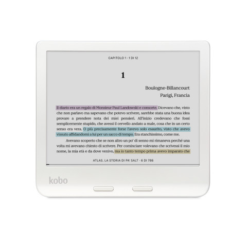 Czytnik e-booków Kobo Libra Colour 7" E-Ink Kaleido 3 32GB WI-FI White - Galeria zdjęcie 3