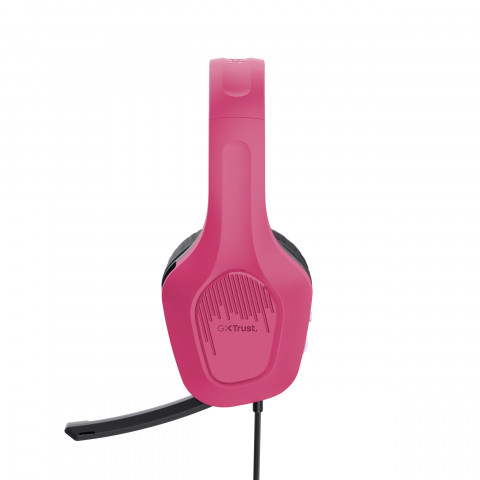 Słuchawki TRUST GXT415P ZIROX HEADSET - PINK 24992 - Galeria zdjęcie 6