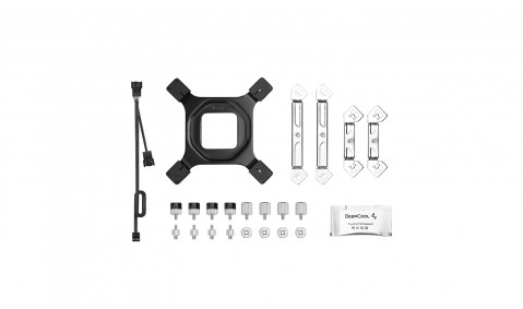 Chłodzenie DeepCool AG620 White ARGB (R-AG620-WHANMN-G-2) - Galeria zdjęcie 9