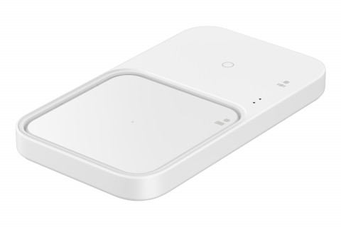 Samsung Wireless Charger Duo (with Travel Adapter), White - Galeria zdjęcie 3