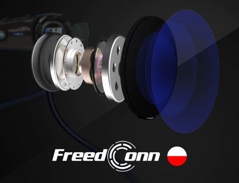 Interkom motocyklowy FreedConn T-Max S V4 Pro Single - Galeria zdjęcie 4
