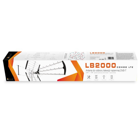LIBOX ANTENA KIERUNKOWA DVB-T COMBO LB2000 | 97CM - Galeria zdjęcie 6