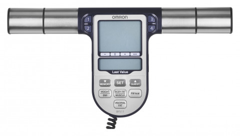 Waga z analizatorem składu ciała Omron Body Comp Monitor BF511 Blue HBF-511B-E - Galeria zdjęcie 7