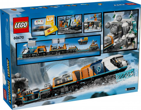 LEGO CITY 60470 TRAINS EXPLORERS' ARCTIC POLAR EXPRESS TRAIN - Galeria zdjęcie 2