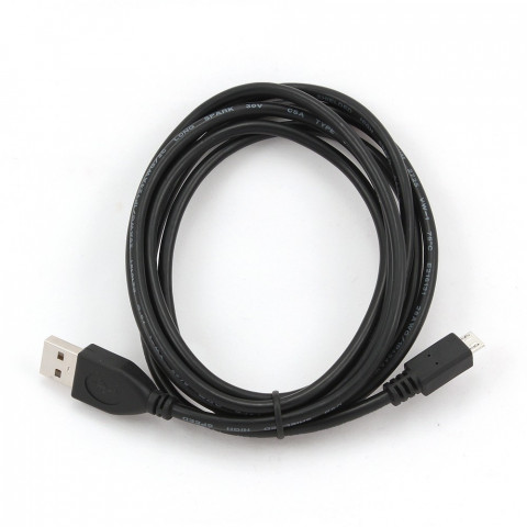Gembird kabel mikro usb 2.0 1m ccp-musb2-ambm-1m - Galeria zdjęcie 1