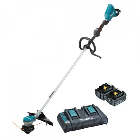 Podkaszarka żyłkowa aku 2x18V DUR368LPT2 MAKITA - Galeria zdjęcie 2
