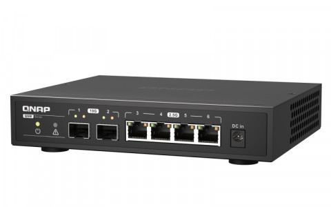 Qnap QSW-2104-2S, 4 x 2.5GbE, 2x 10GbE SFP+, unmanaged switch - Galeria zdjęcie 5