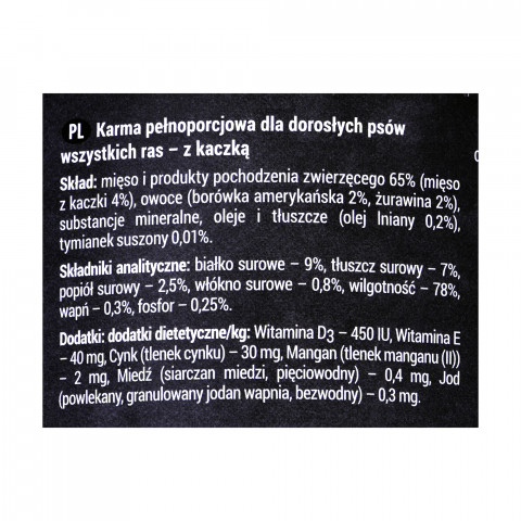 DOLINA NOTECI Rafi MIX 3 SMAKÓW - mokra karma dla psa - 24x400g - Galeria zdjęcie 5