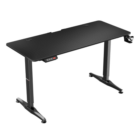 Biurko gamingowe Huzaro Hero 8.5 Black - Galeria zdjęcie 3