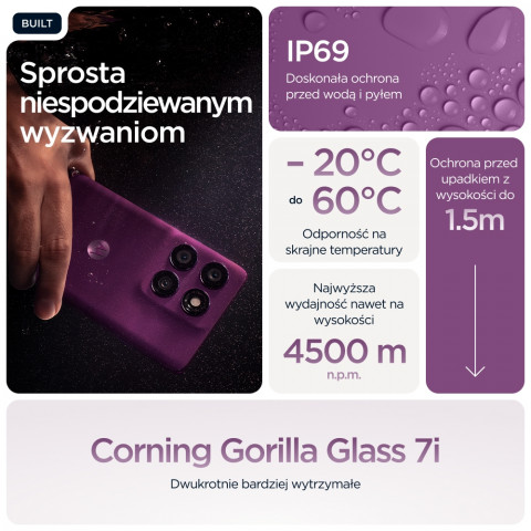 Motorola Edge 60 Pro 5G 12/512GB Sparkling Grape - Galeria zdjęcie 18