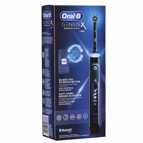 Szczoteczka BRAUN Oral-B Genius X Midnight Black - Galeria zdjęcie 1