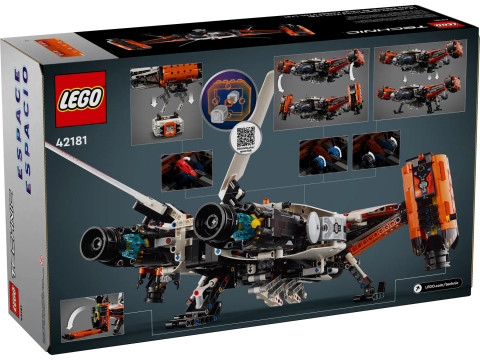 LEGO Technic 42181 Transportowy statek kosmiczny VTOL LT81 - Galeria zdjęcie 2