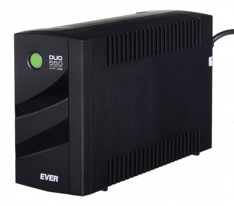 Zasilacz UPS EVER DUO 550 PL AVR USB (T/DAVRTO-000K55/01) - Galeria zdjęcie 1