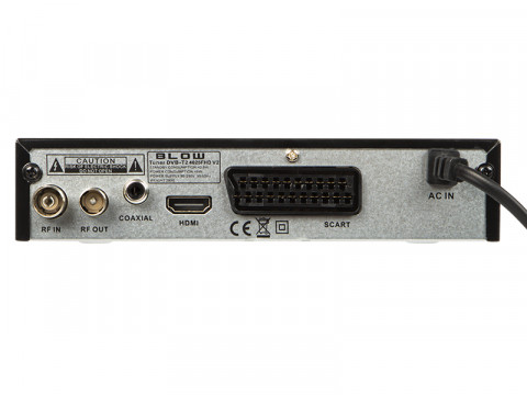 BLOW DEKODER TUNER DVB-T2 BLOW 4625FHD H.265 V2 - Galeria zdjęcie 4