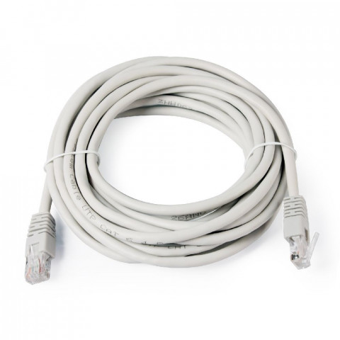 Patchcord UTP Gembird ( RJ45 - RJ45 kat.6 5m szary ) - Galeria zdjęcie 2
