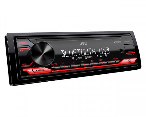 Radioodtwarzacz samochodowy JVC KDX-282BT RED - Galeria zdjęcie 2
