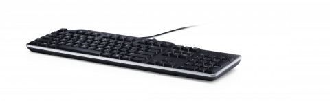 Klawiatura Dell KB-522 przewodowa biznesowa multimedialna USB czarna - Galeria zdjęcie 8