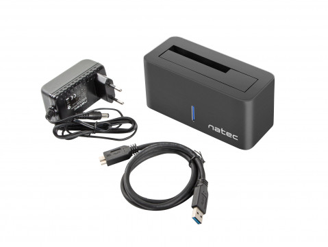 Natec Stacja Dokująca HDD KANGAROO Sata 2.5''/3.5'' USB 3.0 + zasilacz - Galeria zdjęcie 8